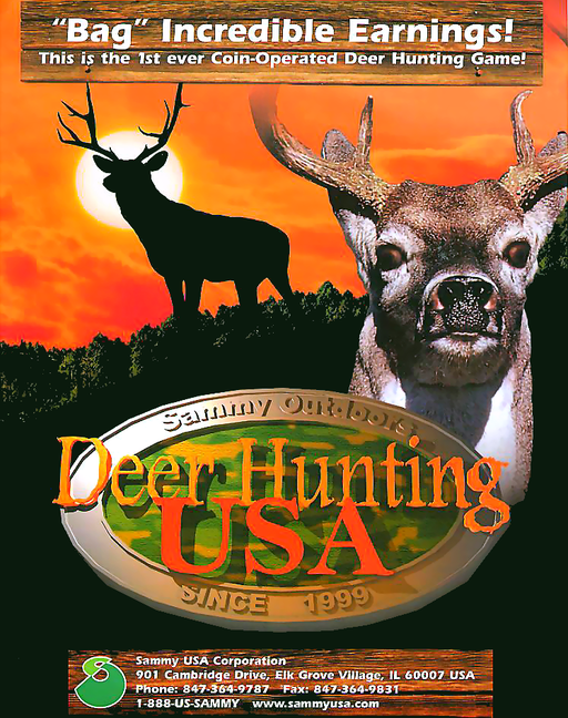 Deer Hunting USA V2 Arcade Game Cover